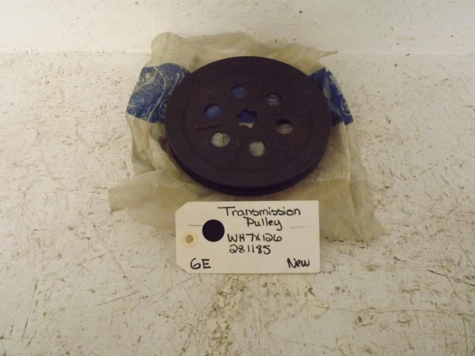 GE Washer WH7X126 281185 Transmission Pulley New GE Washer WH7X126 281185 Transmission Pulley New